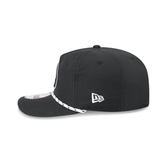 Pittsburgh Steelers Black and White Rope 19TWENTY Snapback Hat