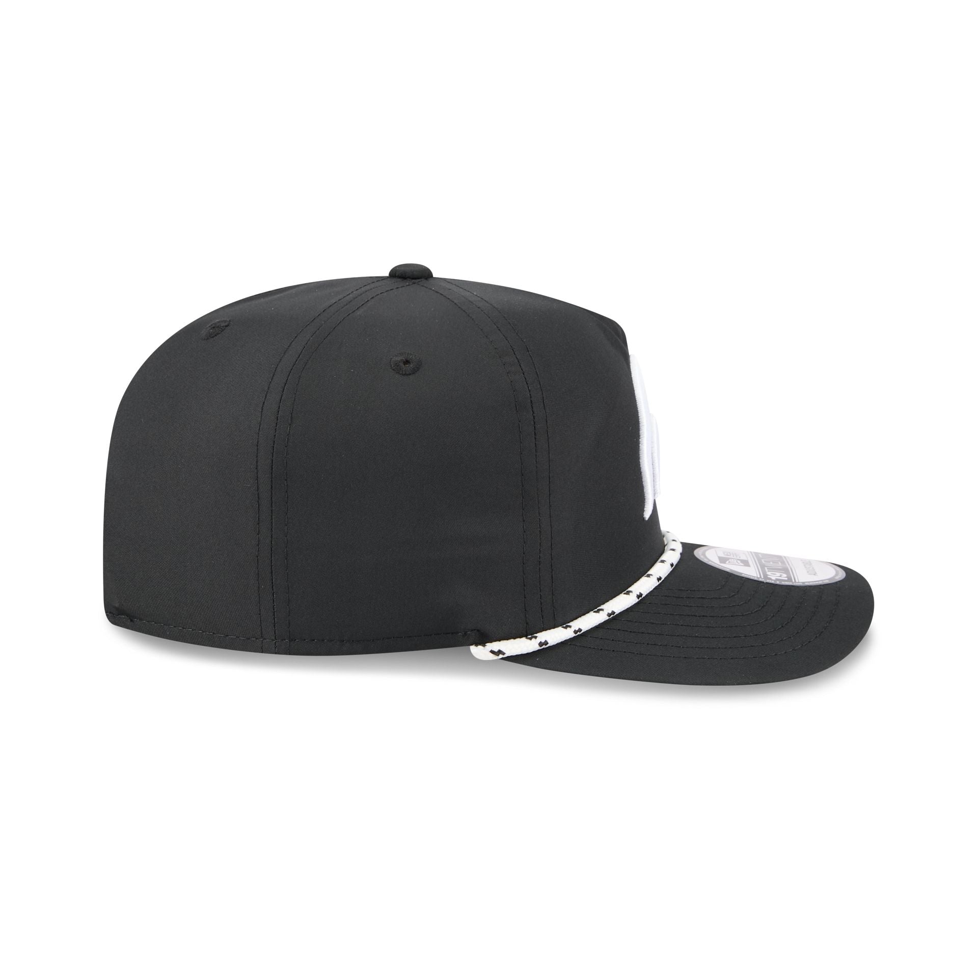 Michigan State Spartans Black and White Rope 19TWENTY Snapback Hat