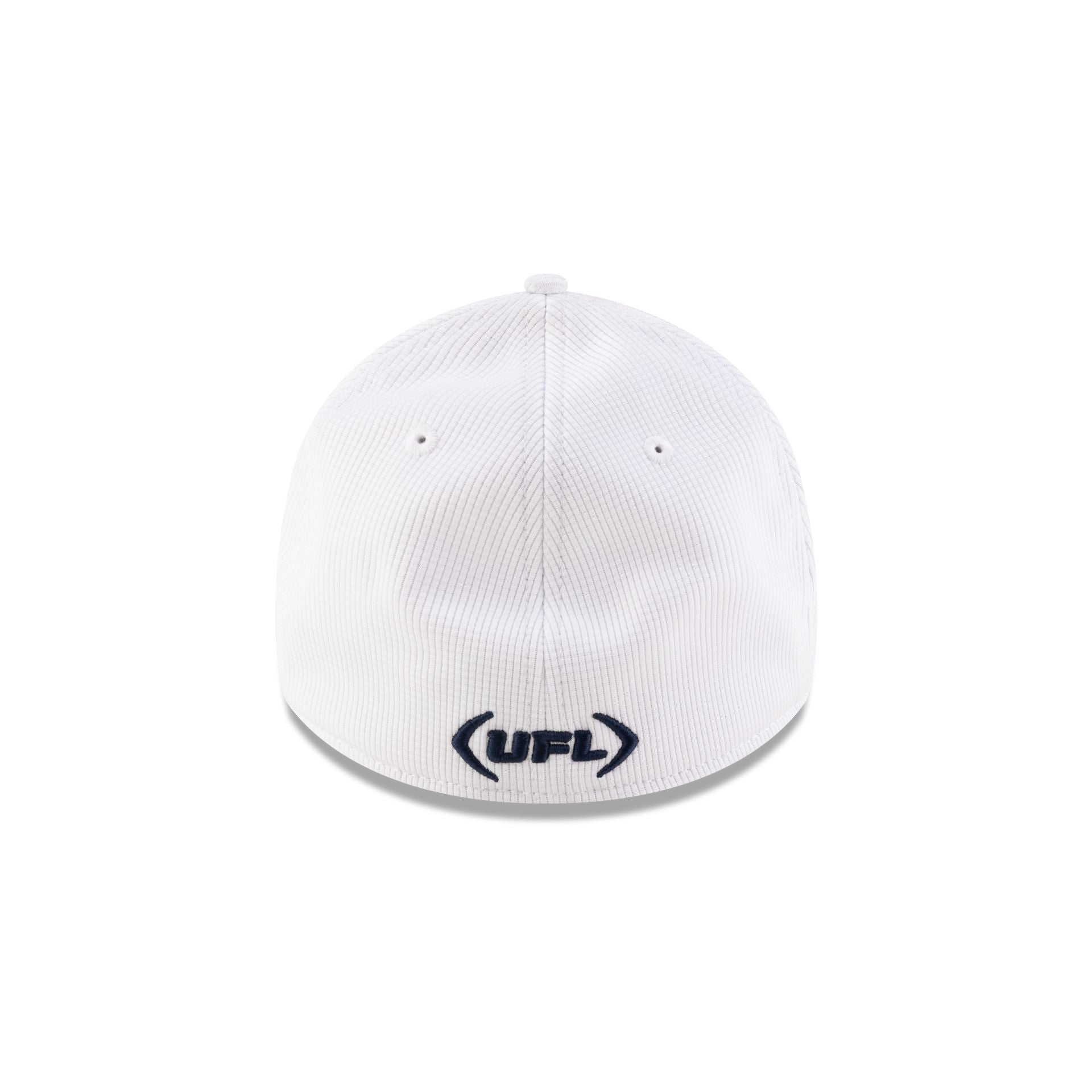 Houston Roughnecks White 39THIRTY Stretch Fit Hat