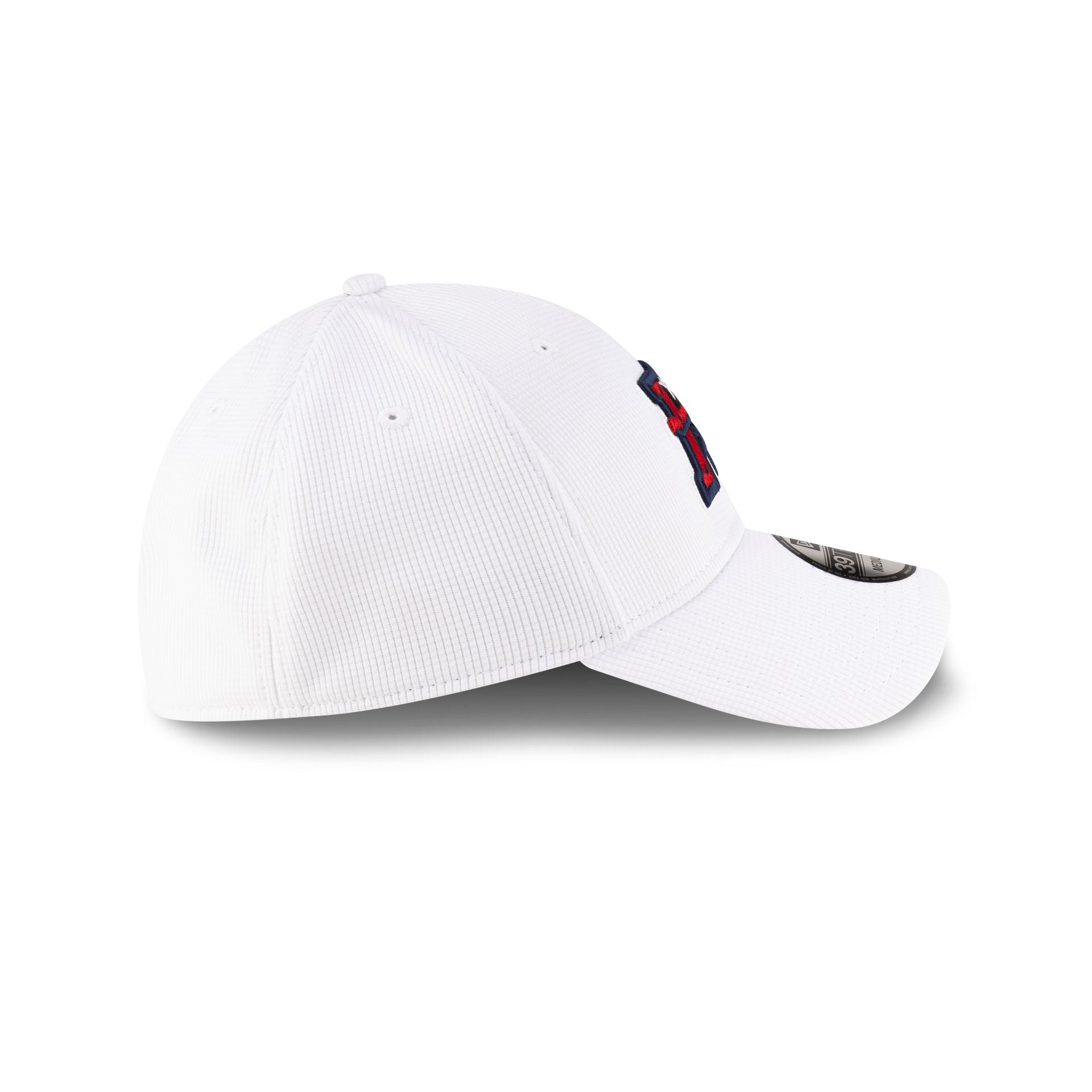 Houston Roughnecks White 39THIRTY Stretch Fit Hat