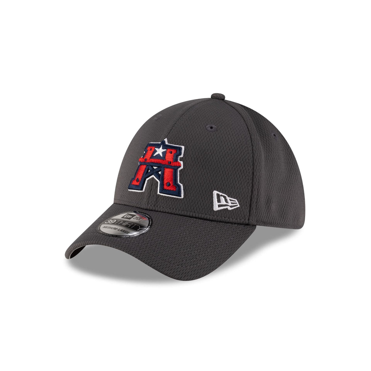Houston Roughnecks Gray 39THIRTY Stretch Fit Hat