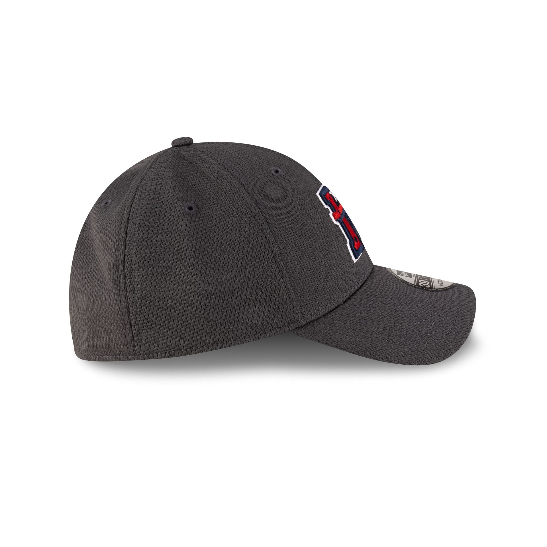 Houston Roughnecks Gray 39THIRTY Stretch Fit Hat