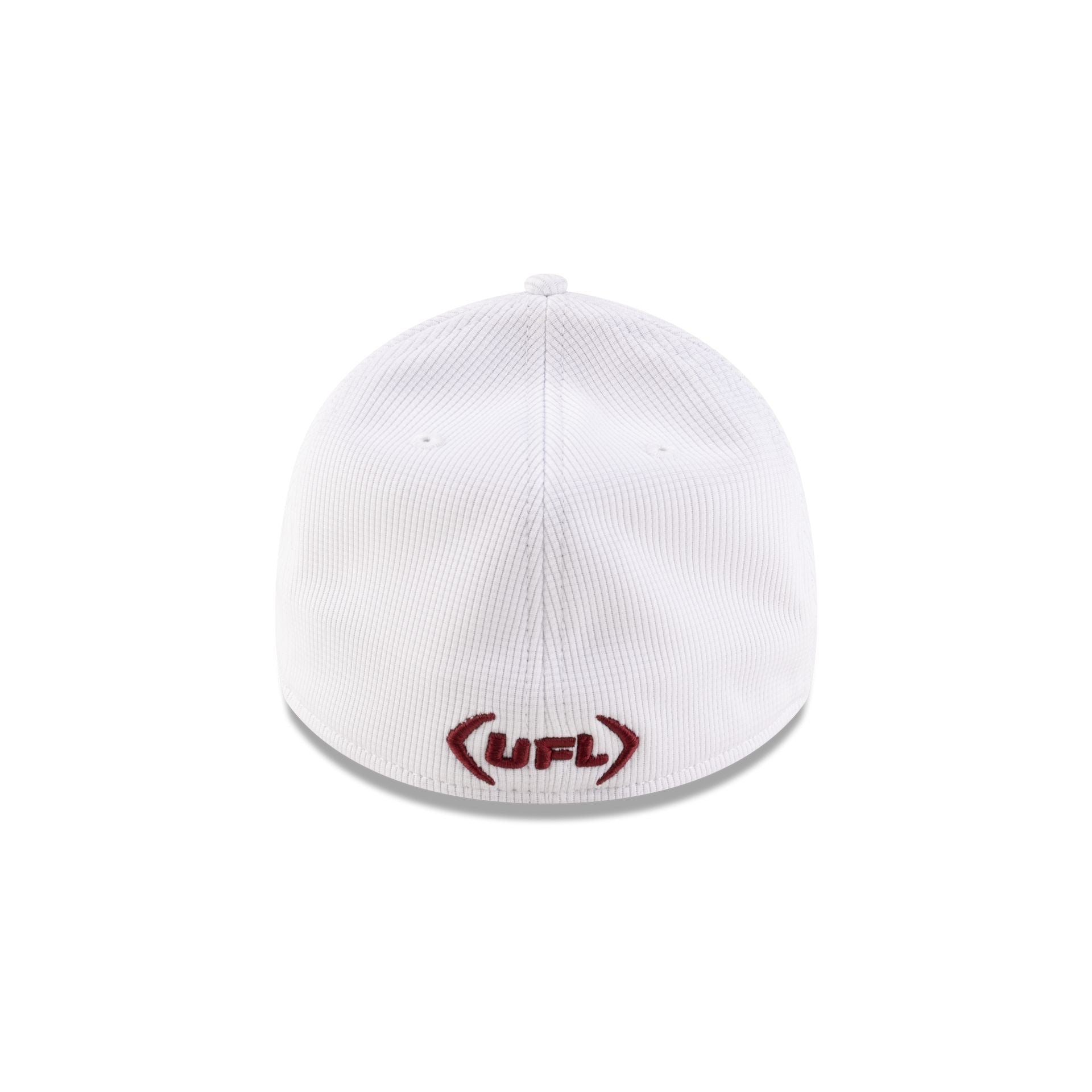 Michigan Panthers White 39THIRTY Stretch Fit Hat