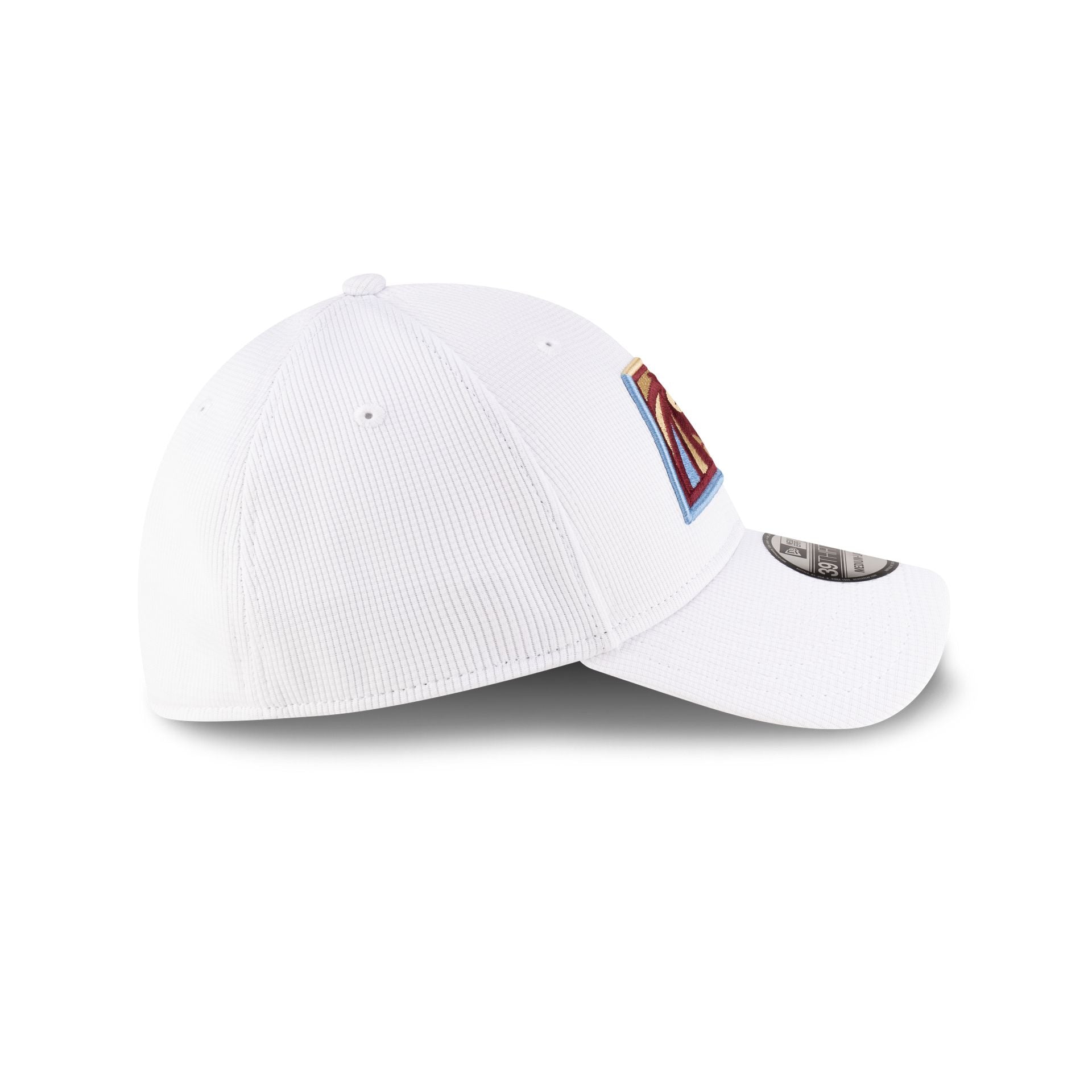 Michigan Panthers White 39THIRTY Stretch Fit Hat