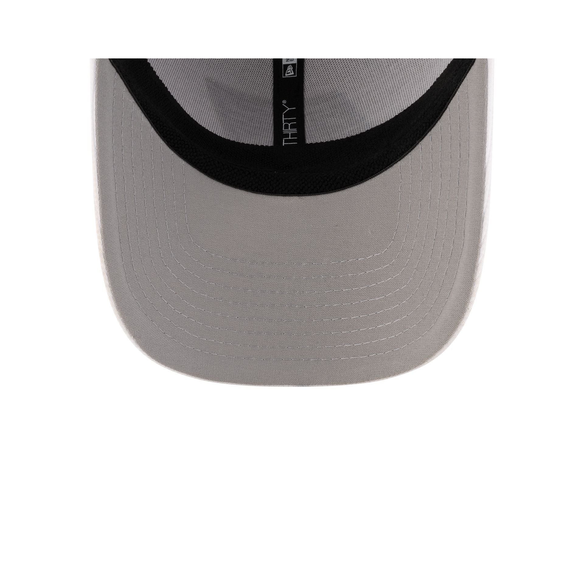 Michigan Panthers White 39THIRTY Stretch Fit Hat