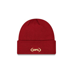Michigan Panthers Red Cuff Knit Beanie