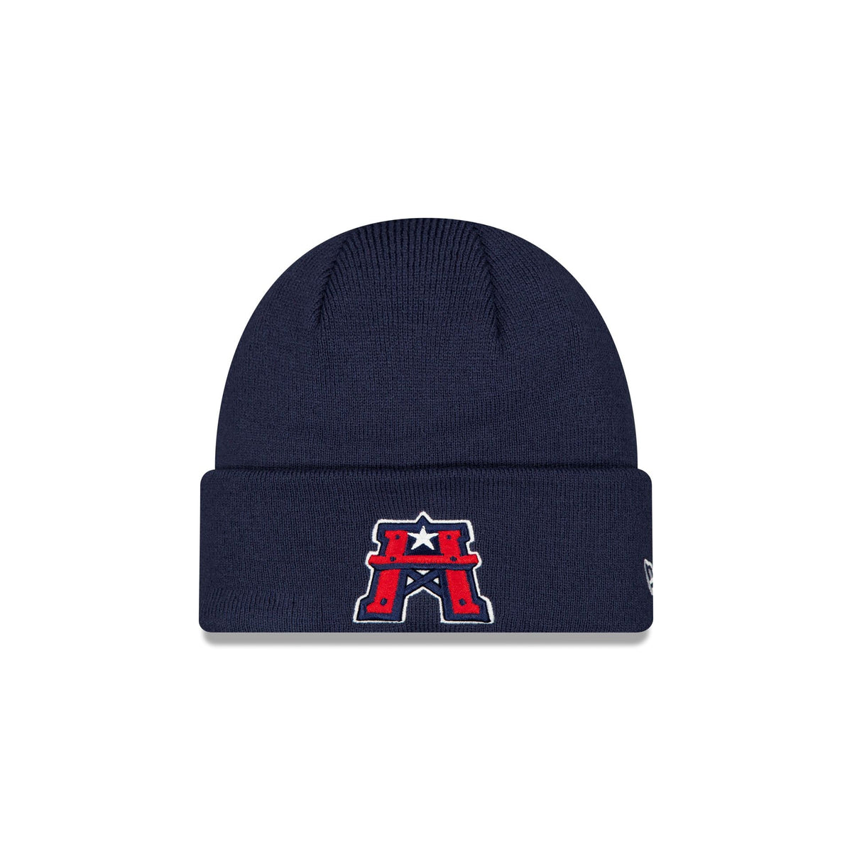 Houston Roughnecks Navy Cuff Knit Beanie