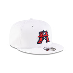 Houston Roughnecks White 9FIFTY Snapback Hat