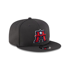 Houston Roughnecks Gray 9FIFTY Snapback Hat