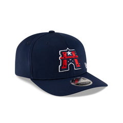 Houston Roughnecks Navy 9SEVENTY Stretch-Snap Hat