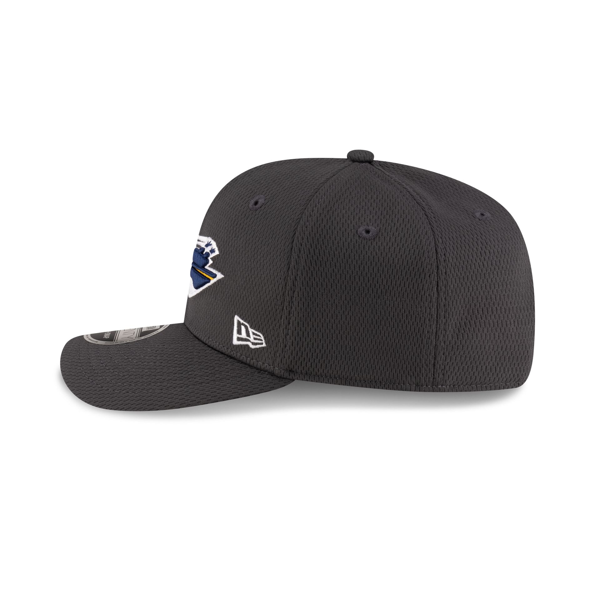 Memphis Showboats Gray 9SEVENTY Stretch-Snap Hat
