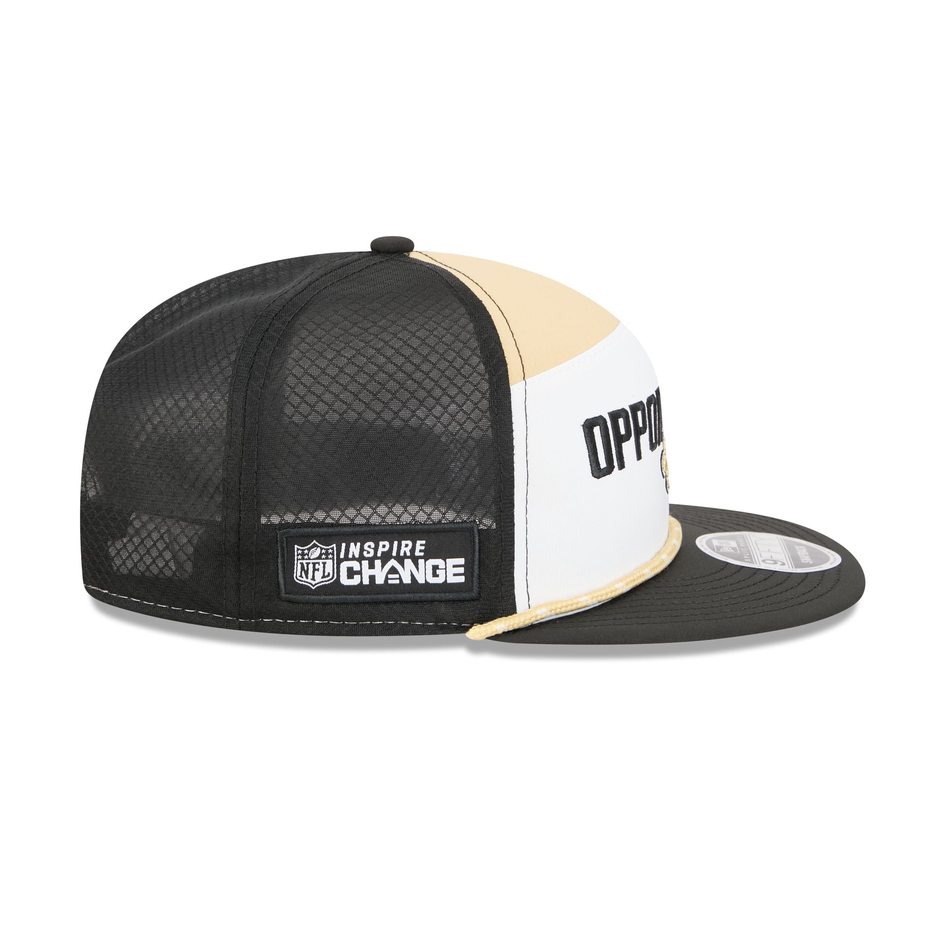 New Orleans Saints 2025 Inspire Change Split Panel 9FIFTY Snapback Hat