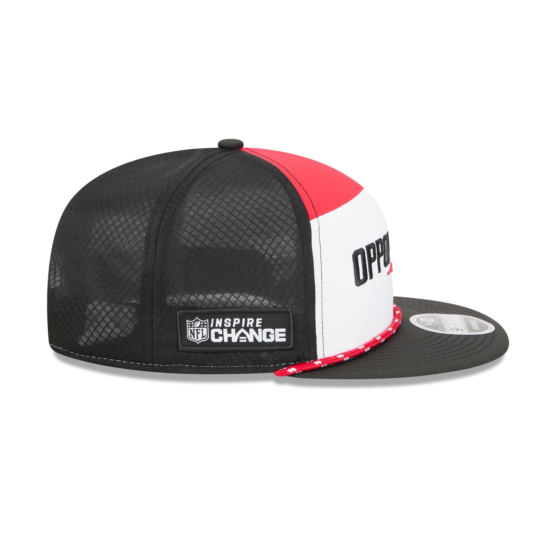 New England Patriots 2025 Inspire Change Split Panel 9FIFTY Snapback Hat