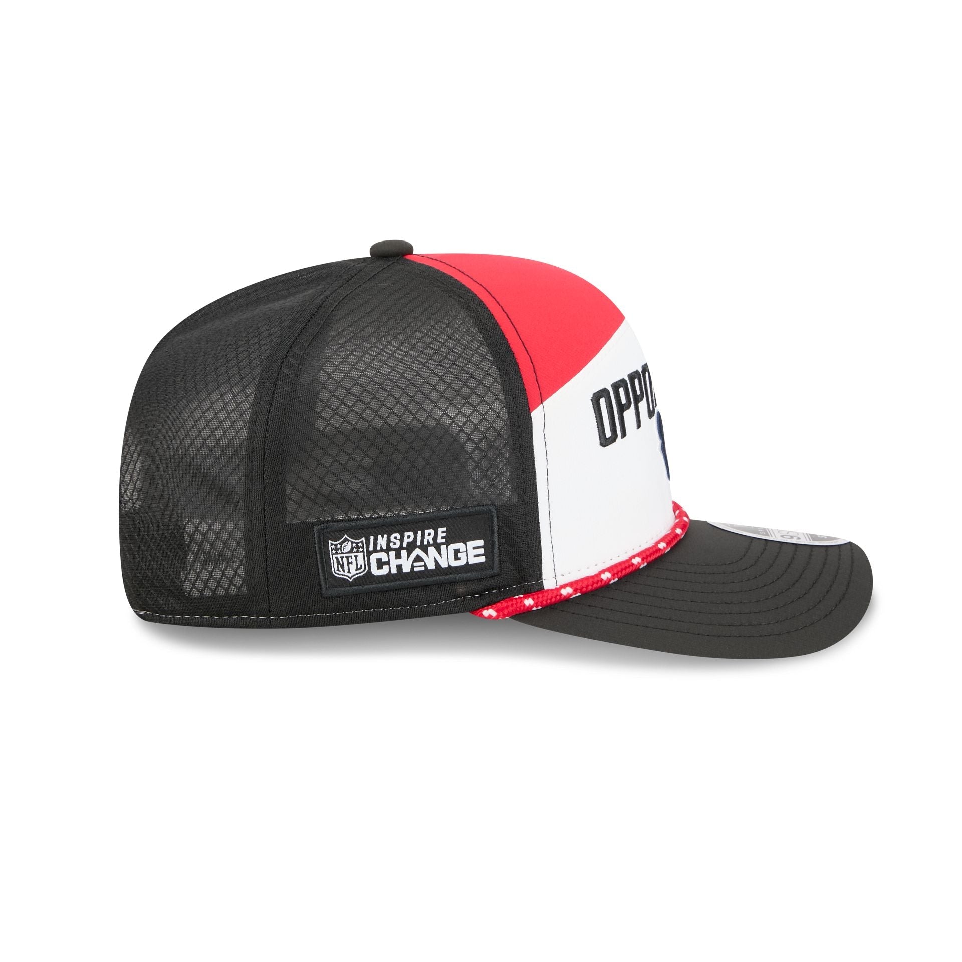 Houston Texans 2025 Inspire Change Split Panel 9SEVENTY Trucker Hat
