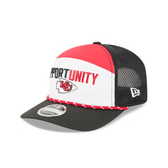 Kansas City Chiefs 2025 Inspire Change Split Panel 9SEVENTY Trucker Hat