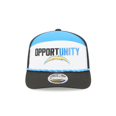 Los Angeles Chargers 2025 Inspire Change Split Panel 9SEVENTY Trucker Hat