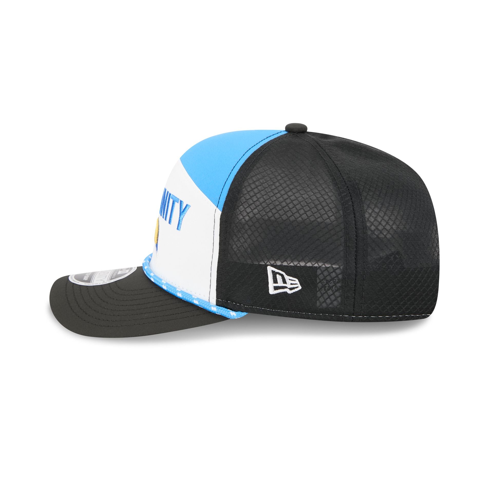 Los Angeles Chargers 2025 Inspire Change Split Panel 9SEVENTY Trucker Hat