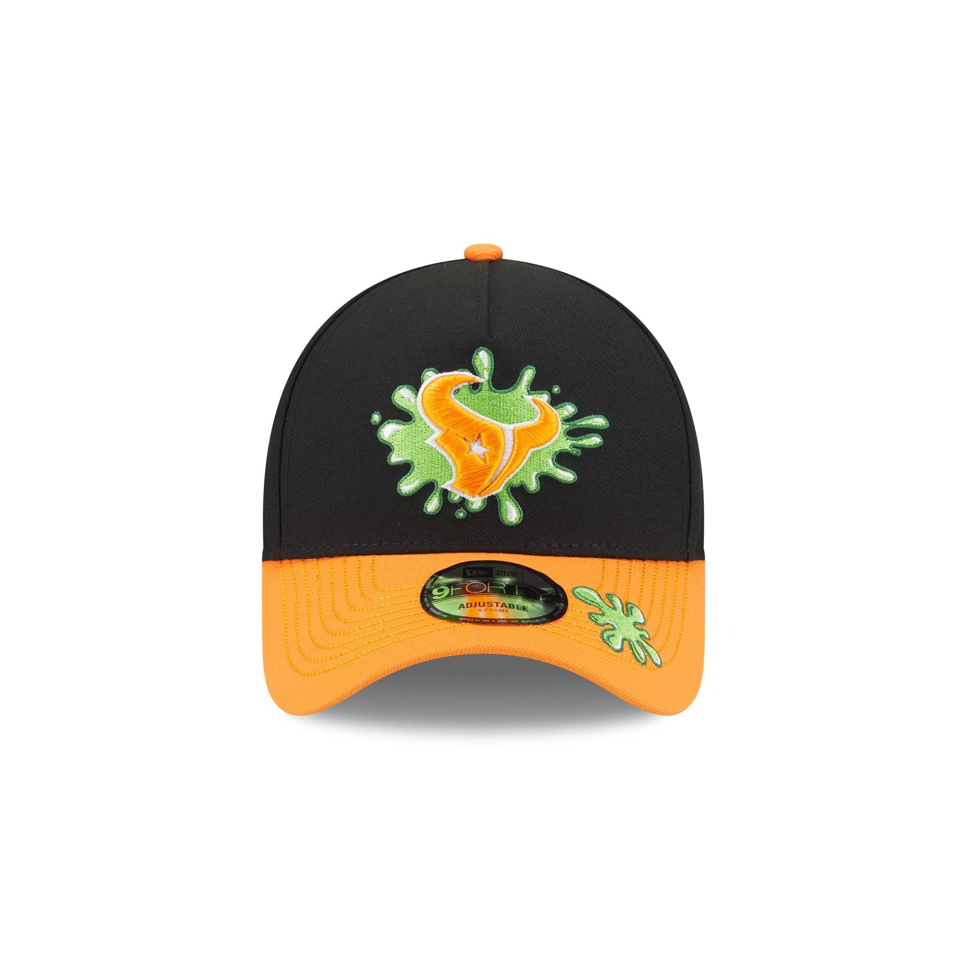 Nickelodeon Slime x Houston Texans 9FORTY A-Frame Snapback Hat