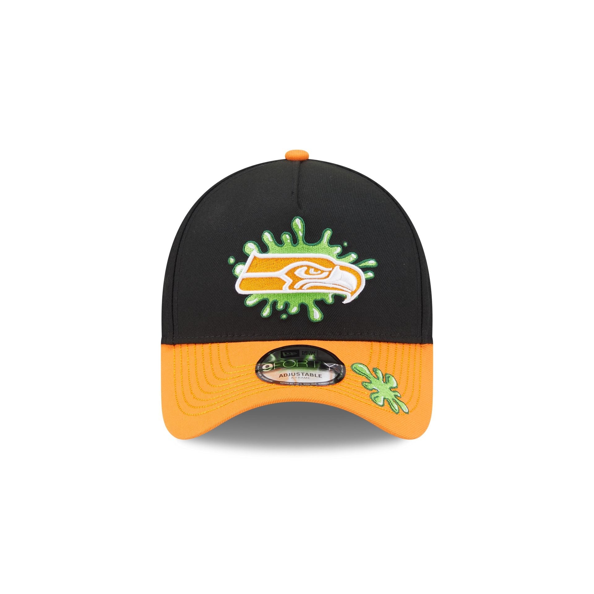 Nickelodeon Slime x Seattle Seahawks 9FORTY A-Frame Snapback Hat