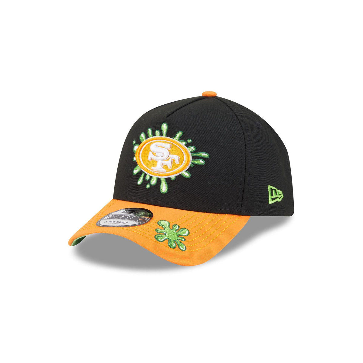 Nickelodeon Slime x San Francisco 49ers 9FORTY A-Frame Snapback Hat
