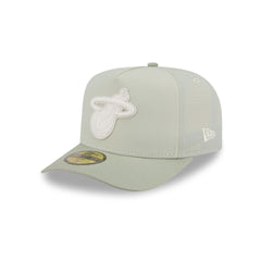 Miami Heat Crinkle 59FIFTY A-Frame Fitted Hat