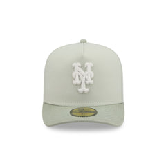 New York Mets Crinkle 59FIFTY A-Frame Fitted Hat
