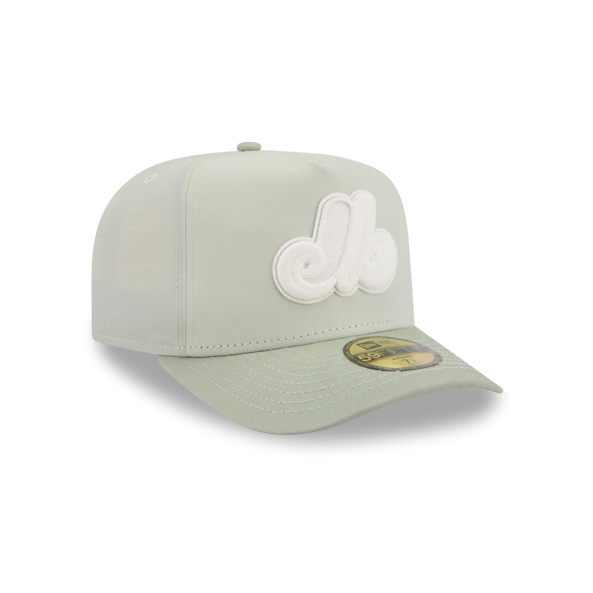 Montreal Expos Crinkle 59FIFTY A-Frame Fitted Hat