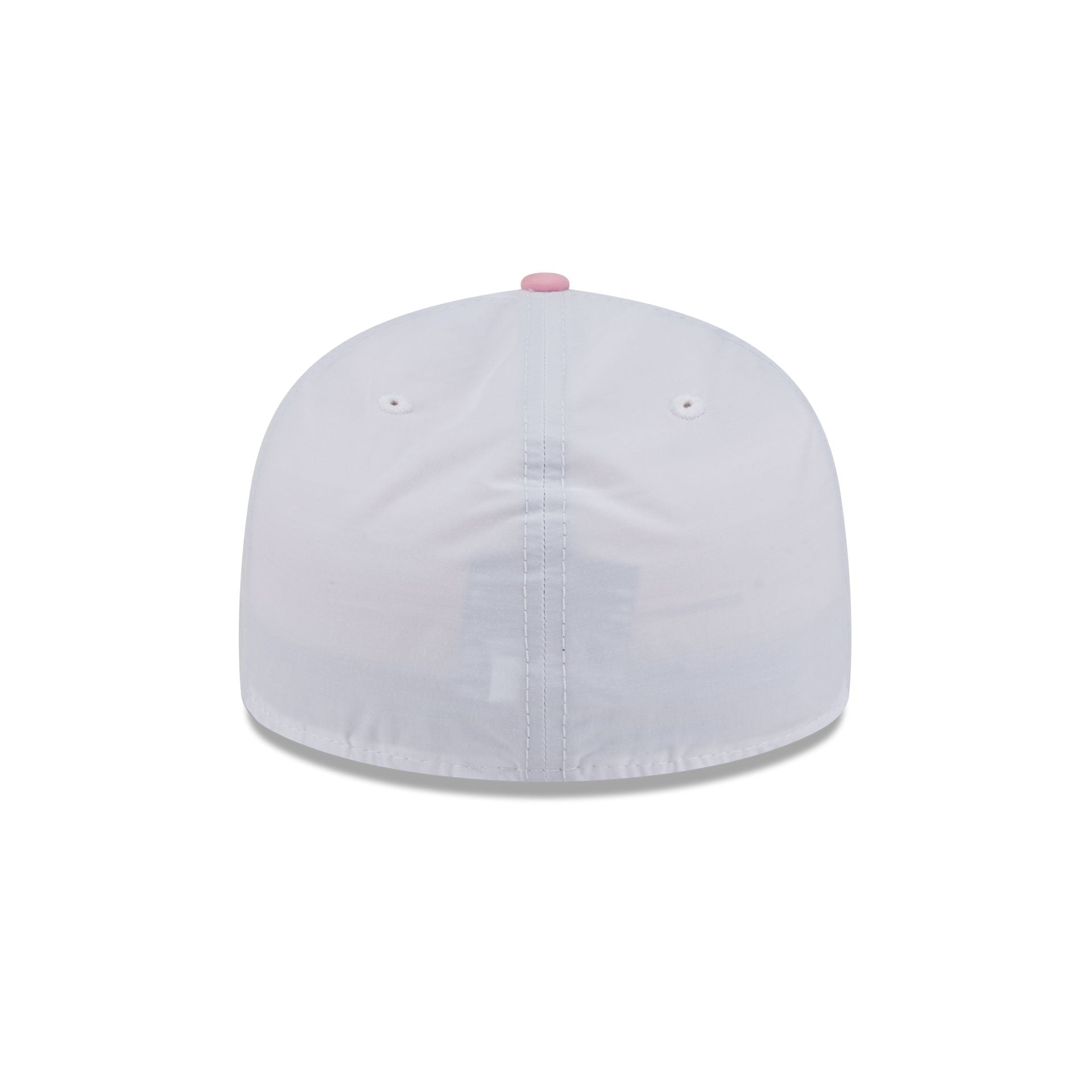 New Era Cap Cotton Nylon Pink Visor Low Profile 59FIFTY Fitted Hat