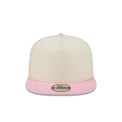 New Era Cap Cotton Nylon Pink Visor 9FIFTY A-Frame Snapback Hat