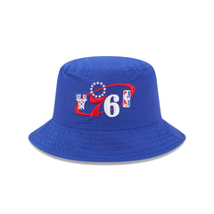 Philadelphia 76ers Nylon Logo Bucket Hat