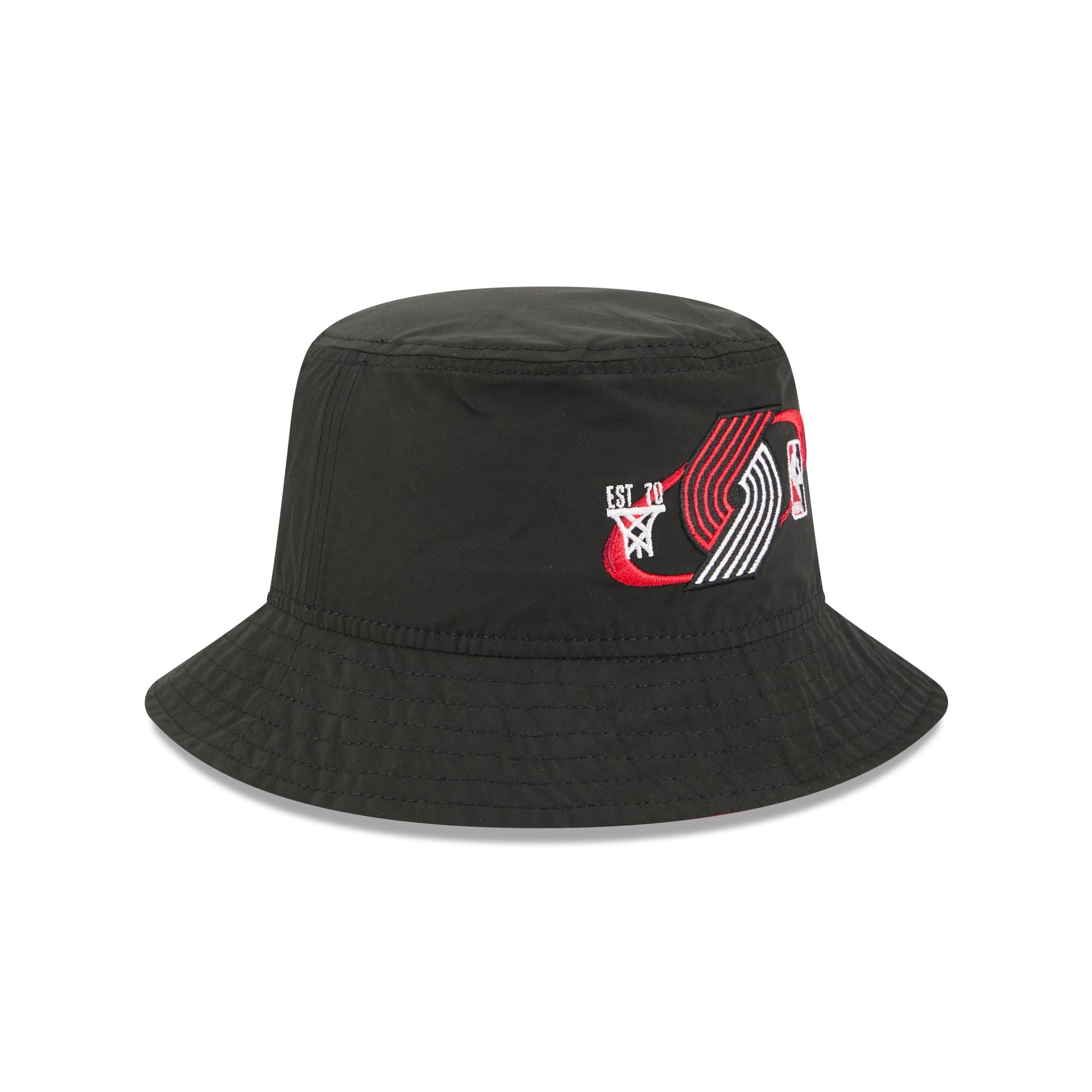 Portland Trail Blazers Nylon Logo Bucket Hat
