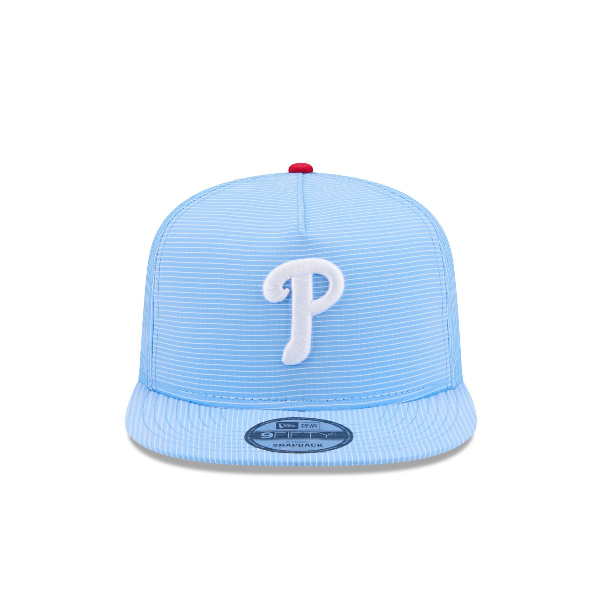 Philadelphia Phillies Pinstripe Ripstop 9FIFTY A-Frame Snapback Hat