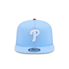 Philadelphia Phillies Pinstripe Ripstop 9FIFTY A-Frame Snapback Hat