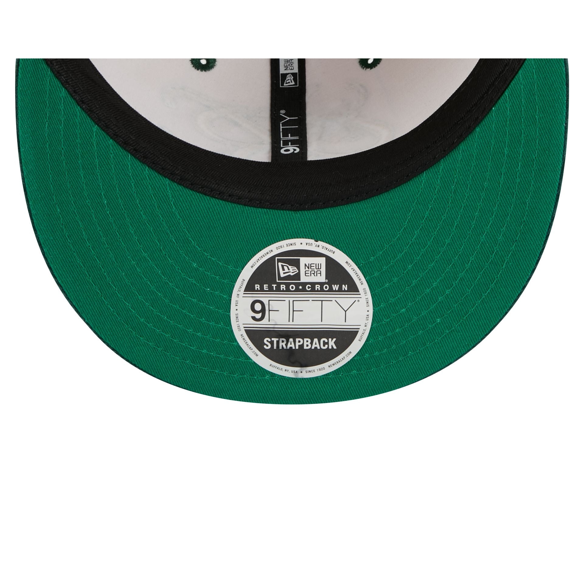 Milwaukee Bucks Pinstripe Script Retro Crown 9FIFTY Adjustable Hat
