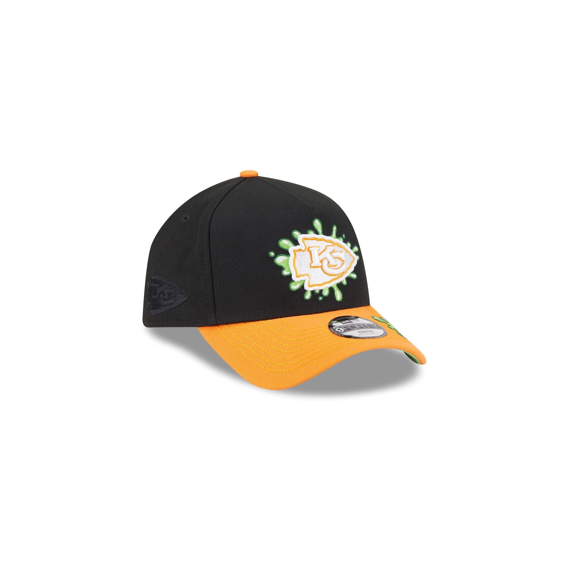 Nickelodeon Slime x Kansas City Chiefs Kids 9FORTY A-Frame Snapback Hat