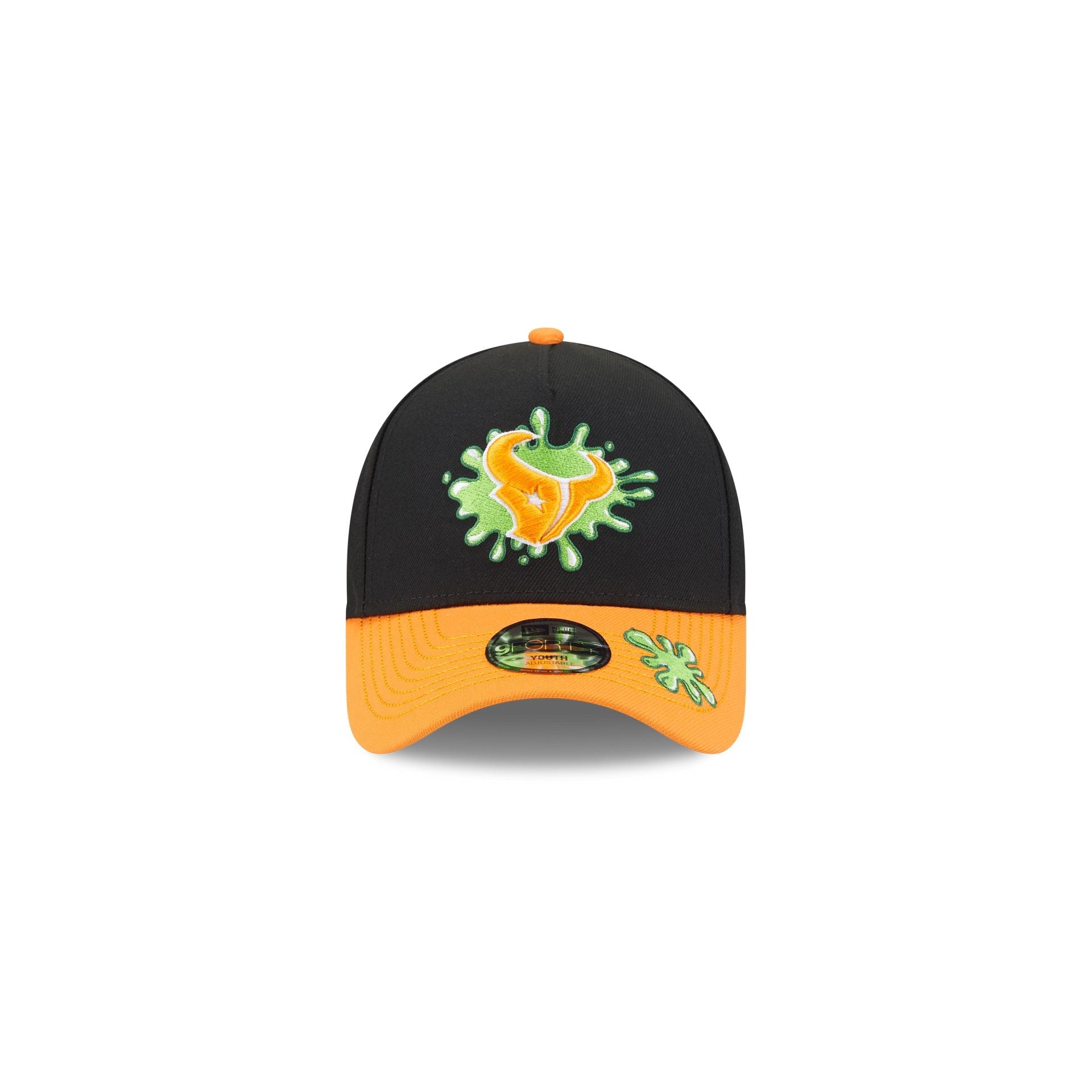 Nickelodeon Slime x Houston Texans Kids 9FORTY A-Frame Snapback Hat