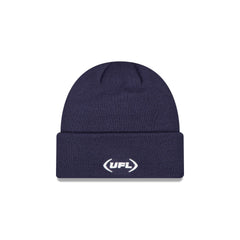 Memphis Showboats Navy Cuff Knit Beanie