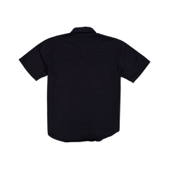 New Era Branded Brushed Cotton Navy Button Up Shirt