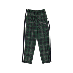 New Era Branded Plaid Navy Track Pants