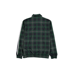 New Era Branded Plaid Navy Track Jacket