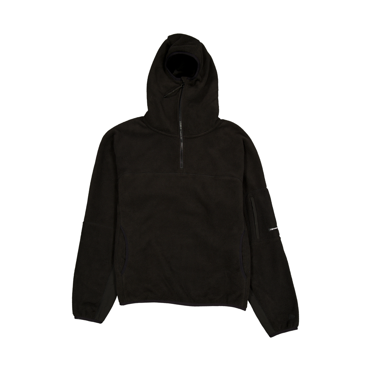 New Era Branded Polar Black Fleece Jacket