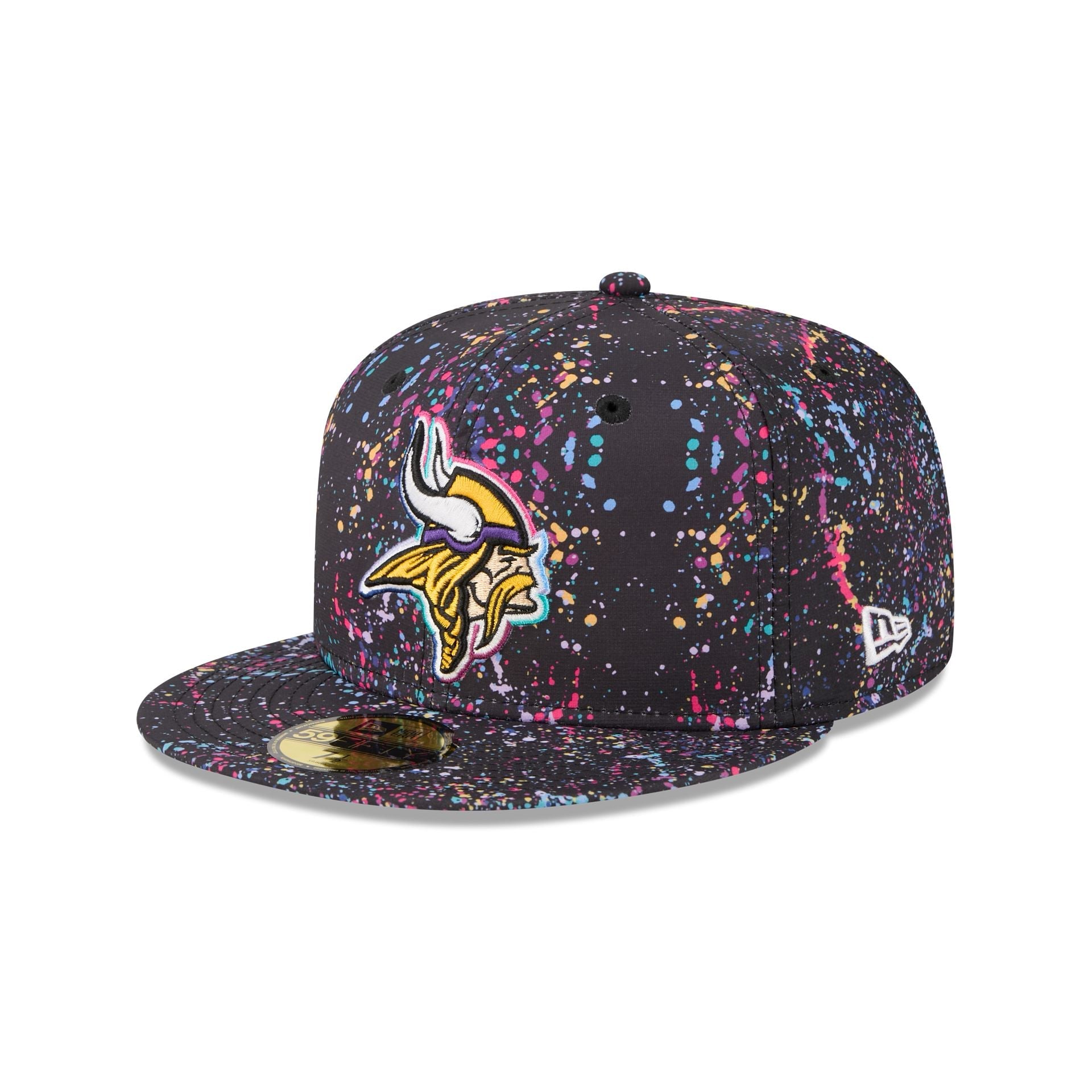 Minnesota Vikings 2025 Crucial Catch 59FIFTY Fitted Hat