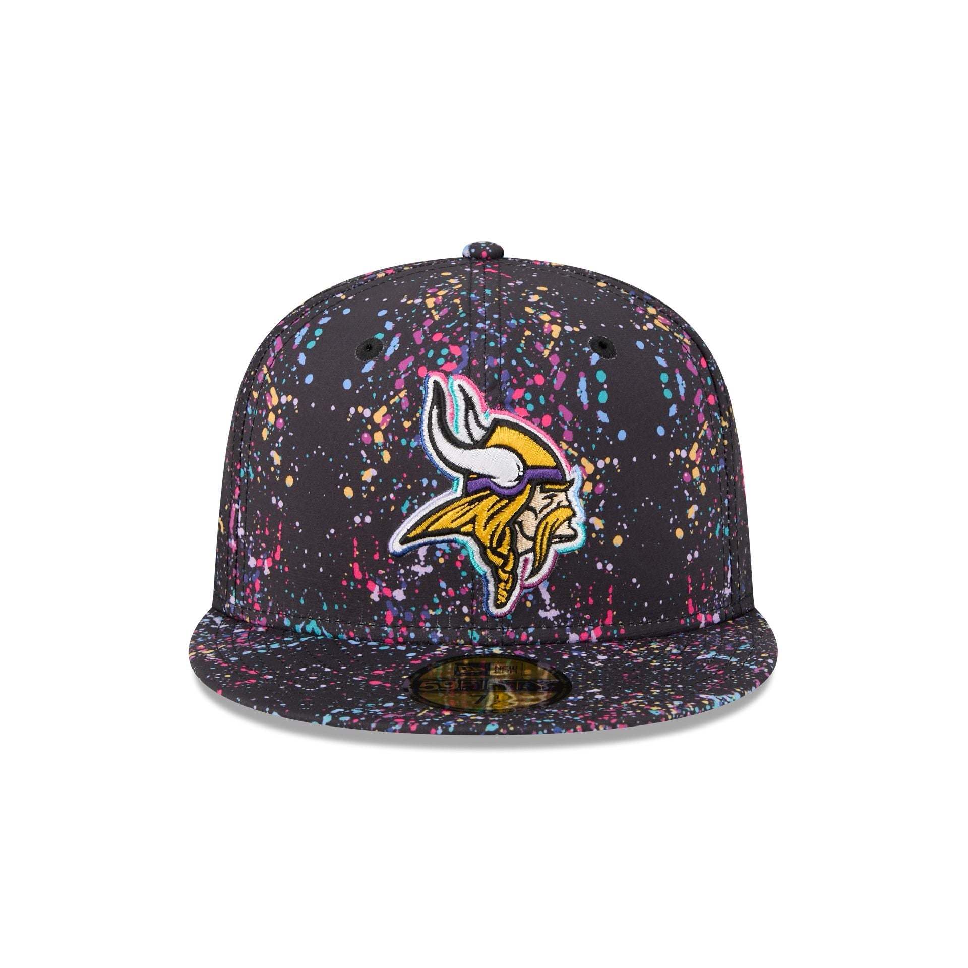 Minnesota Vikings 2025 Crucial Catch 59FIFTY Fitted Hat