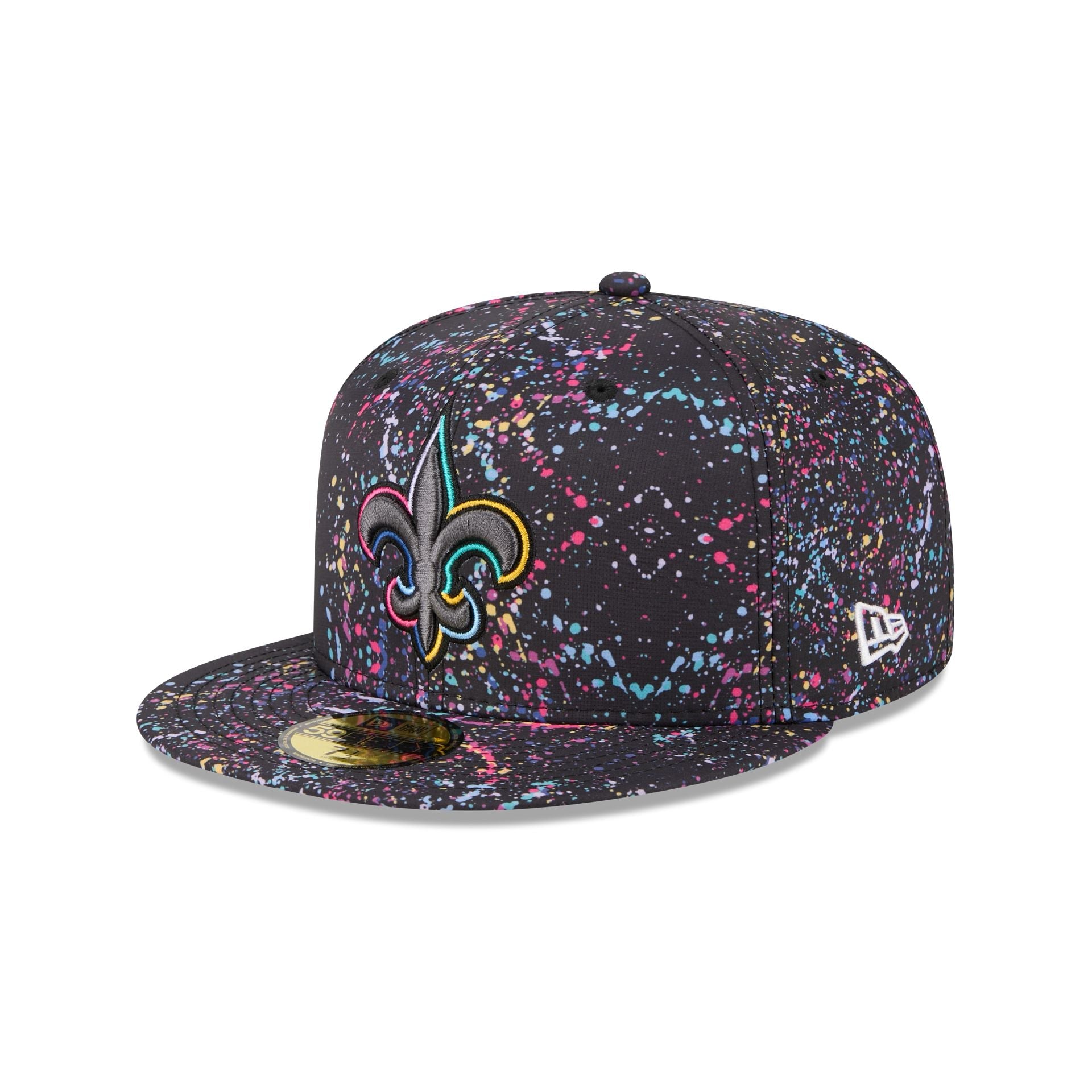 New Orleans Saints 2025 Crucial Catch 59FIFTY Fitted Hat