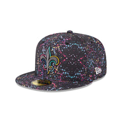 New Orleans Saints 2025 Crucial Catch 59FIFTY Fitted Hat