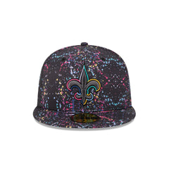 New Orleans Saints 2025 Crucial Catch 59FIFTY Fitted Hat