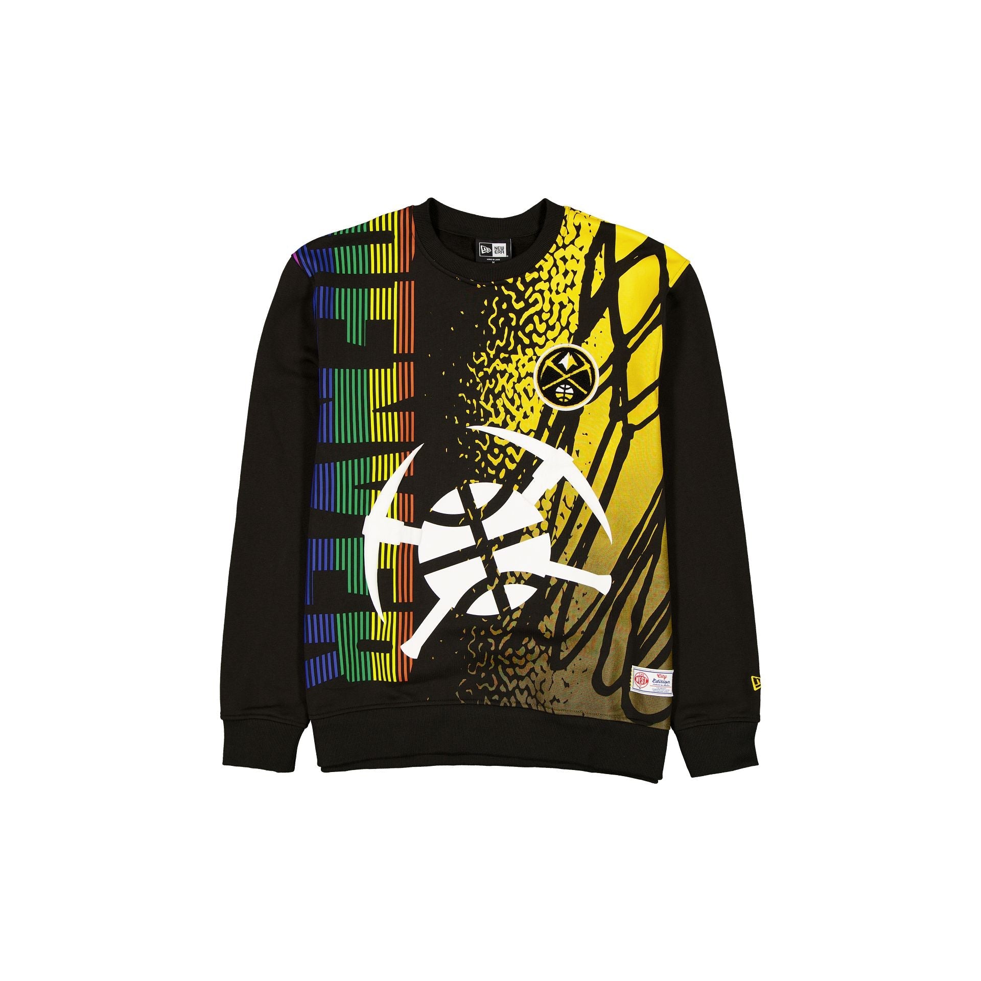 Denver Nuggets 2025 City Edition Black Crewneck