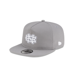 New Era Branded Gray Skeletal 9FIFTY A-Frame Snapback Hat