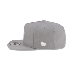 New Era Branded Gray Skeletal 9FIFTY A-Frame Snapback Hat