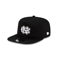 New Era Branded Black Skeletal 9FIFTY A-Frame Snapback Hat